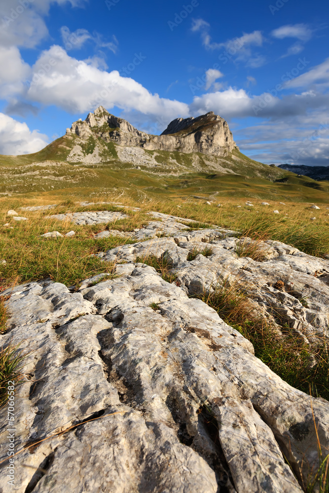 Rocky landscape of the National Park Durmotor Rocky landscape of the National Park Durmotor