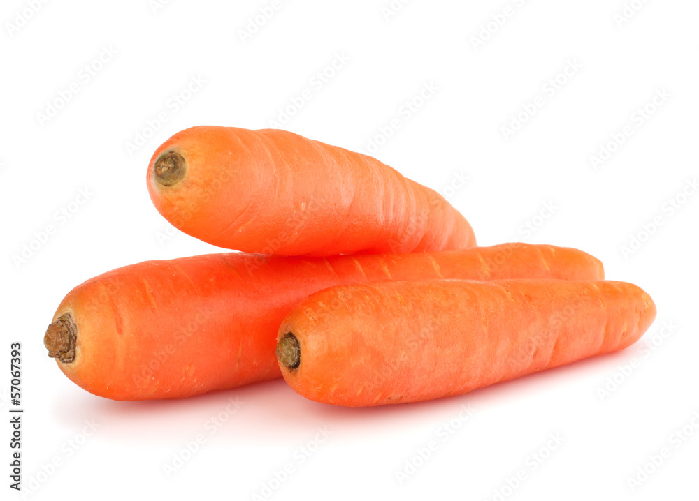 Carrot tubers Carrot tubers