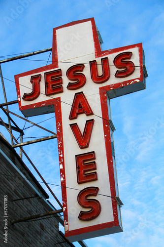 Jesus Saves photo