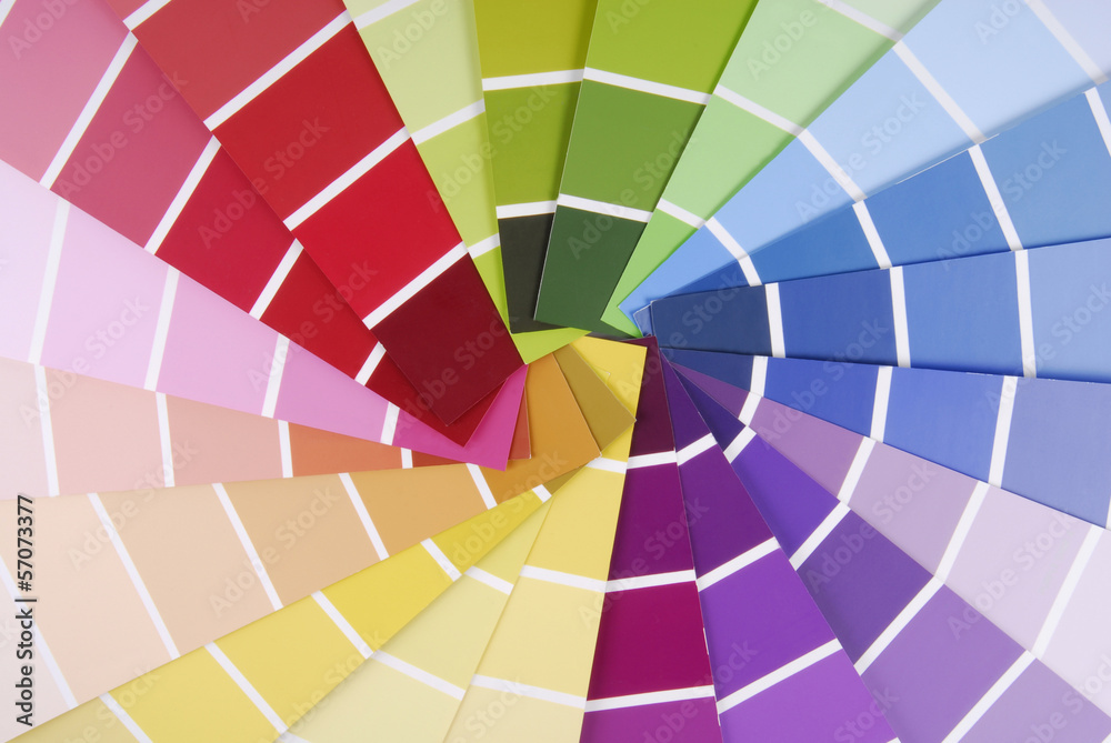 Obraz premium color guide sampler