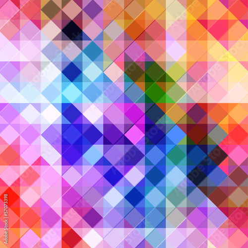abstract geometric background with vibrant geometric shapes. © HAKKI ARSLAN