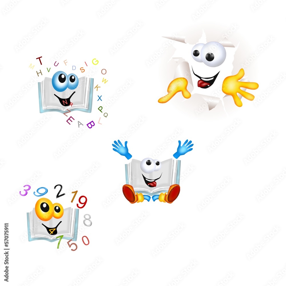 Fototapeta premium libri matti