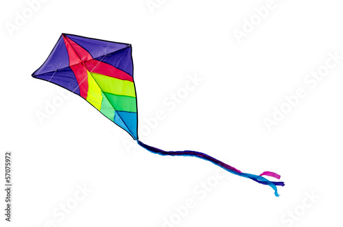 Multicolored kite photo