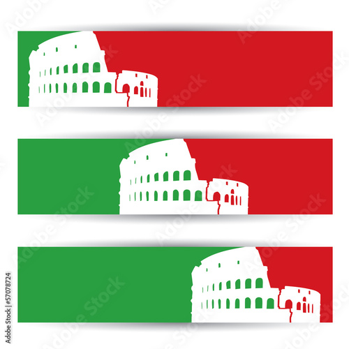 Coliseum banners