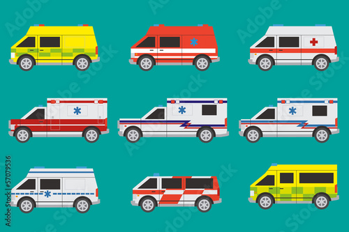 Ambulance cars
