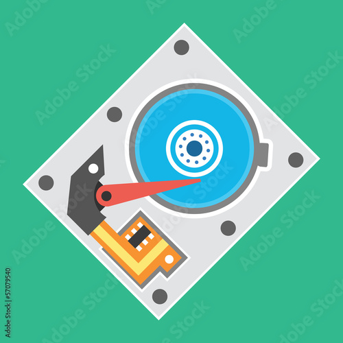 Vector Hard Drive Icon