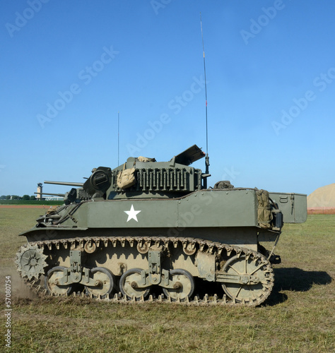 Old American tank