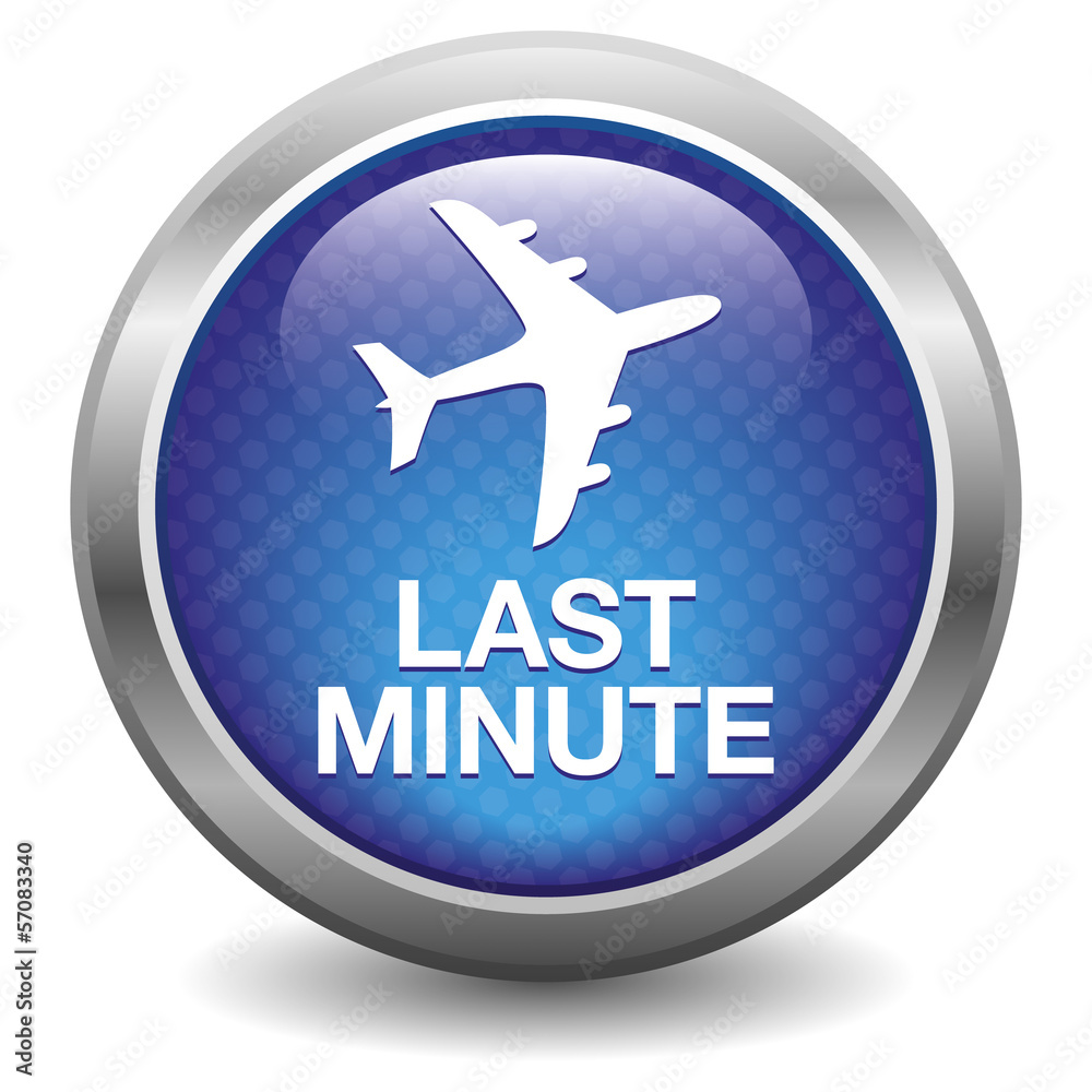 Blau last minute button Blau last minute button