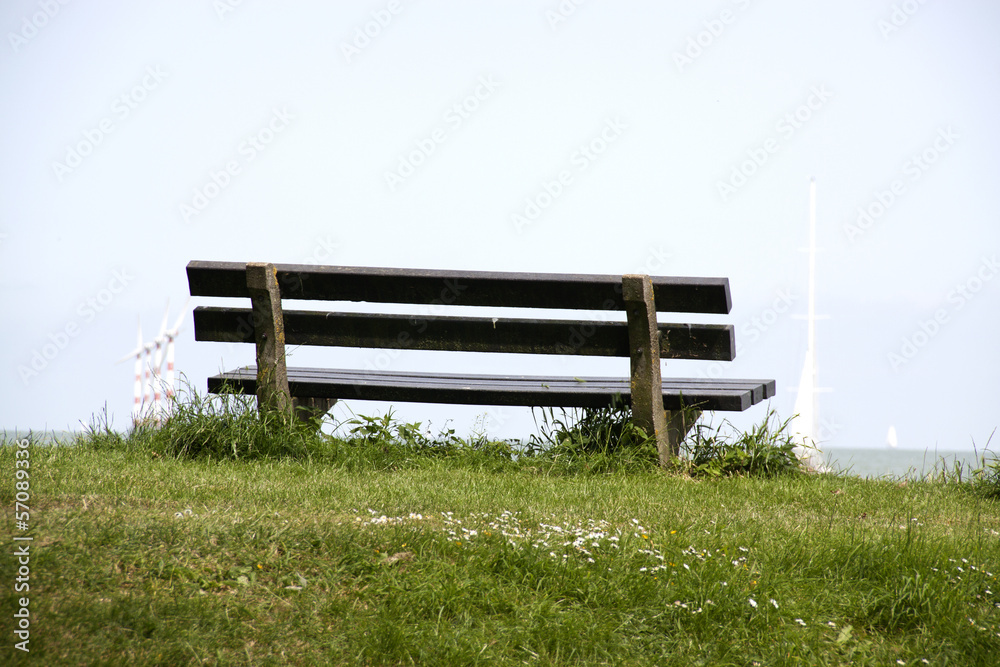 Bench with a view of Bench with a view of