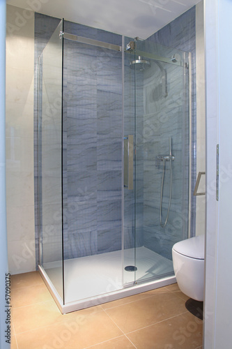 Modern shower photo