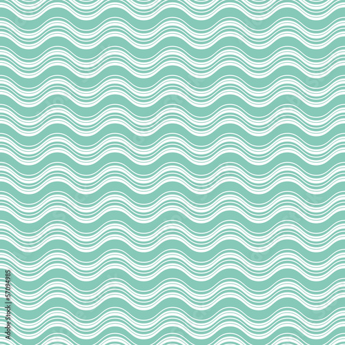 Geometric wave seamless pattern background
