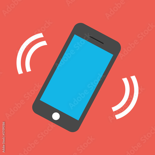 Vector Ringing Phone Icon