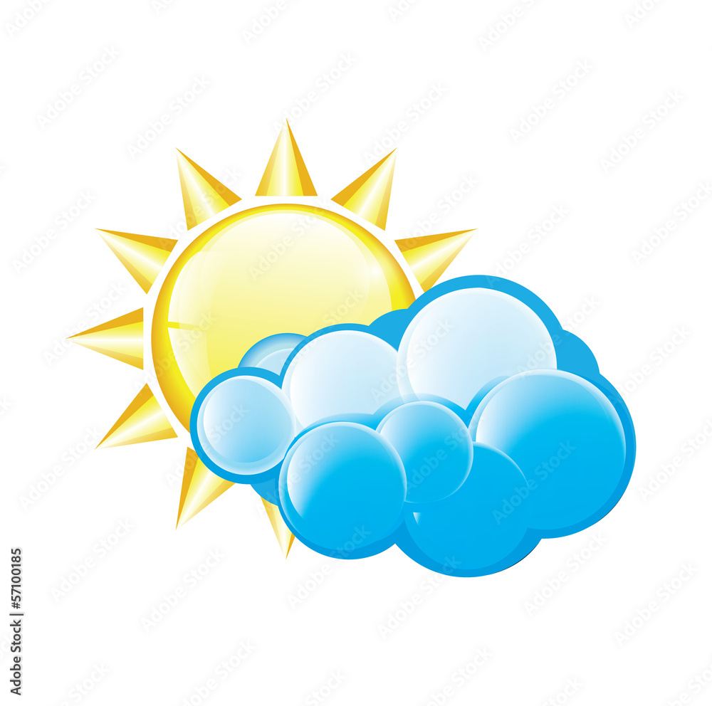 Cloudy Icon Cloudy Icon