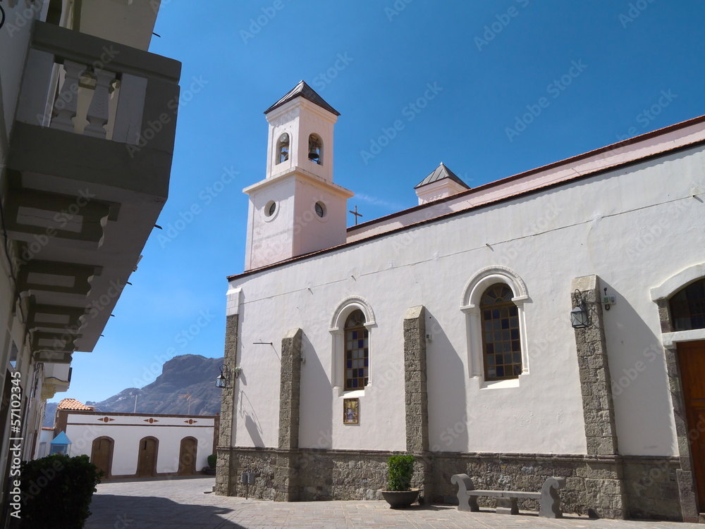 Kirche in Tejeda auf Gran Canaria
