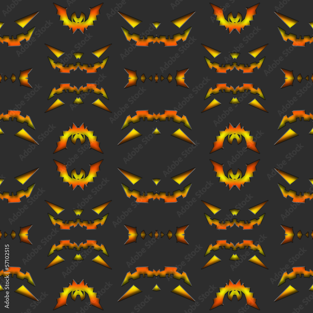 Halloween Seamless Pattern Background Halloween Seamless Pattern Background