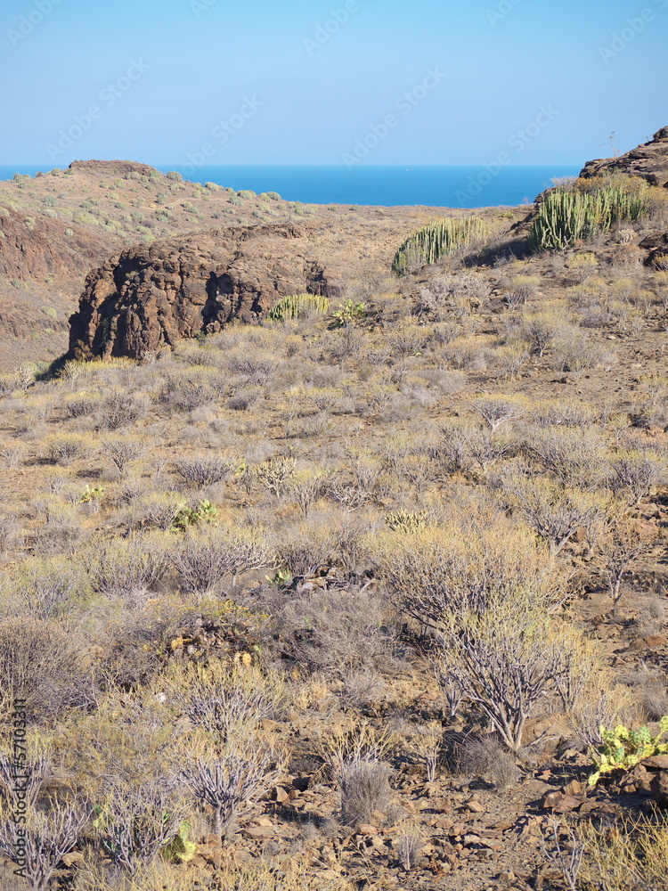 Gebirgslandschaft auf Gran Canaria Gebirgslandschaft auf Gran Canaria