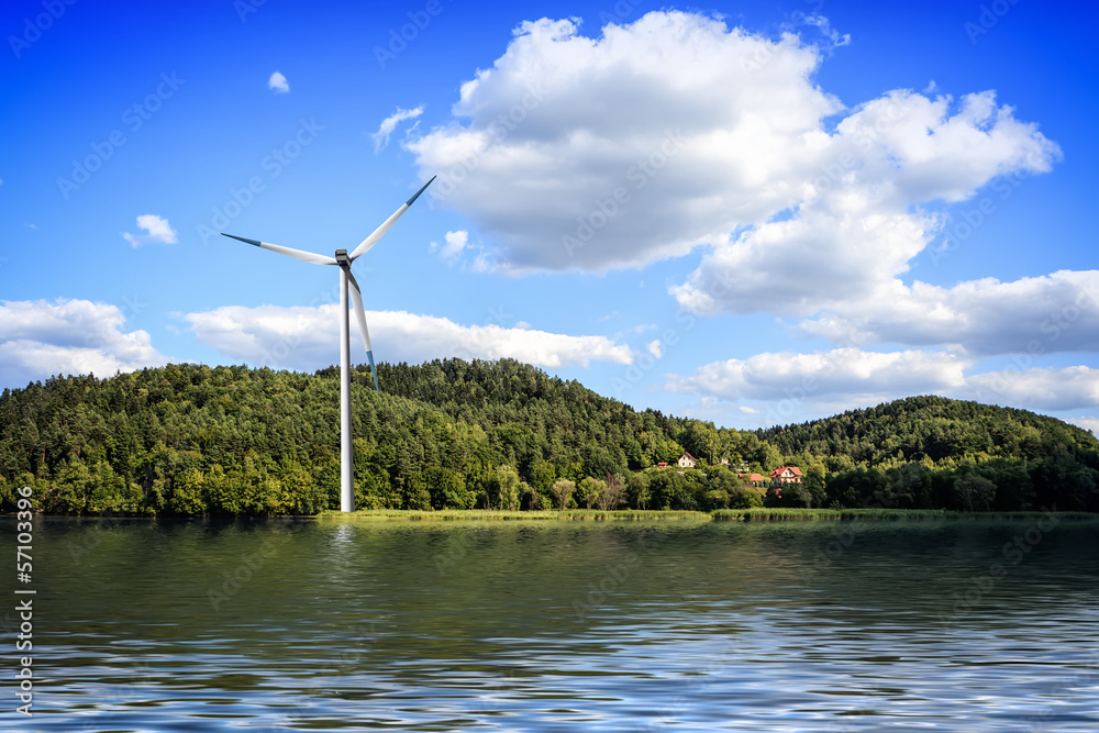 Island wind farm