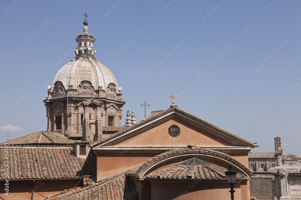 Iglesia de San Lucas y Santa Martina, Roma