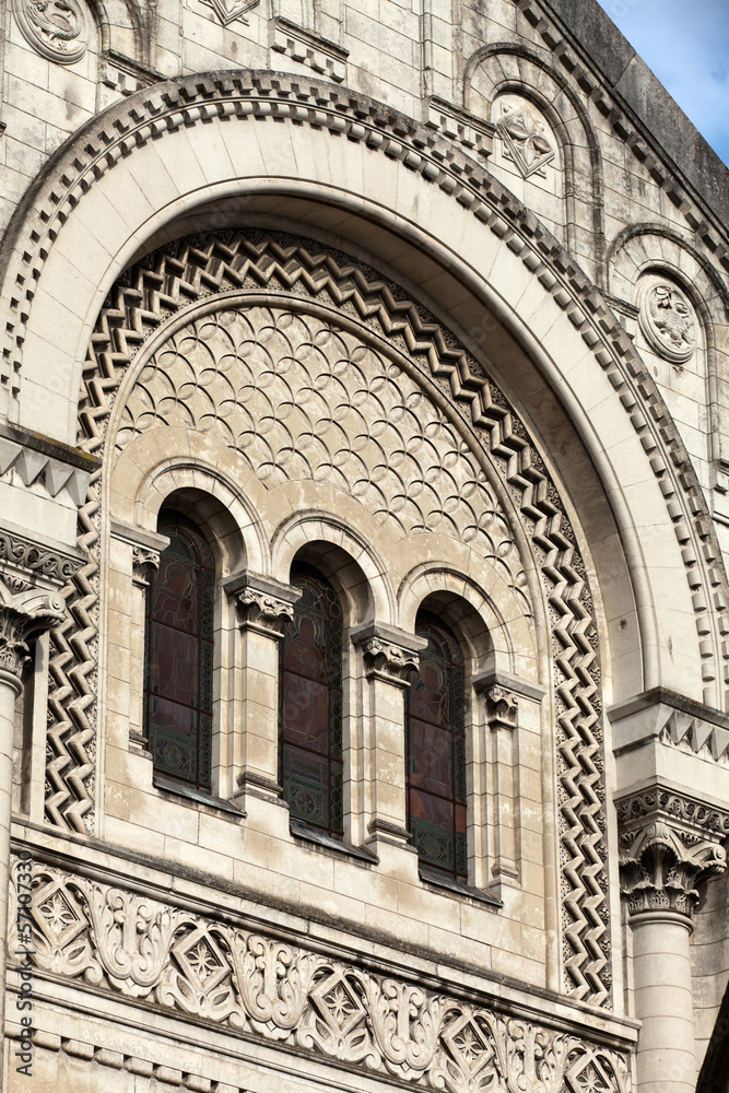 the Basilica of Saint-Martin, Tours, France the Basilica of Saint-Martin, Tours, France