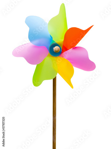 colorful toy windmill