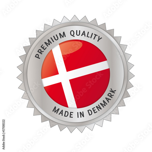 made in denmark, Siegel, Button