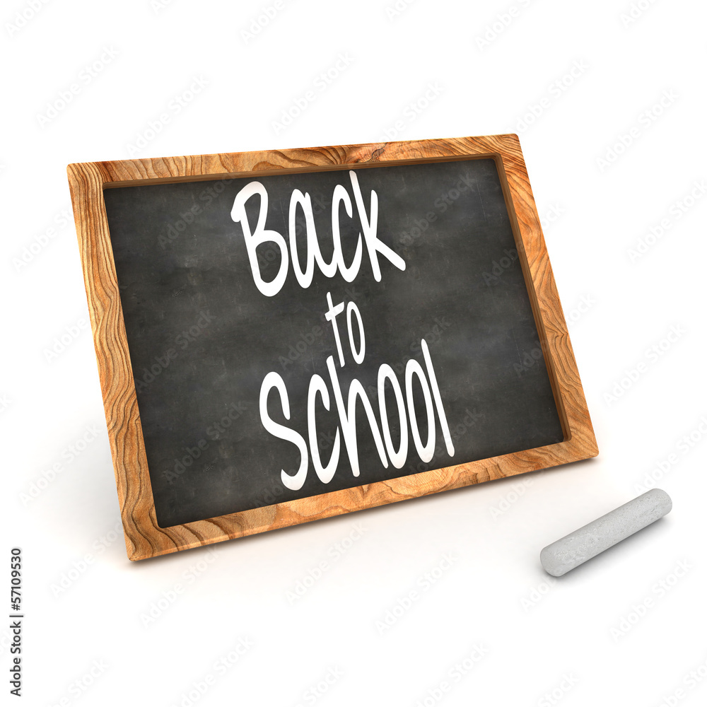 Fototapeta premium Blackboard Back to School