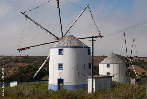 A typical Portuguese windmill