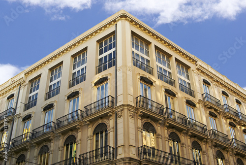 Famous historic building in Valencia, Spain