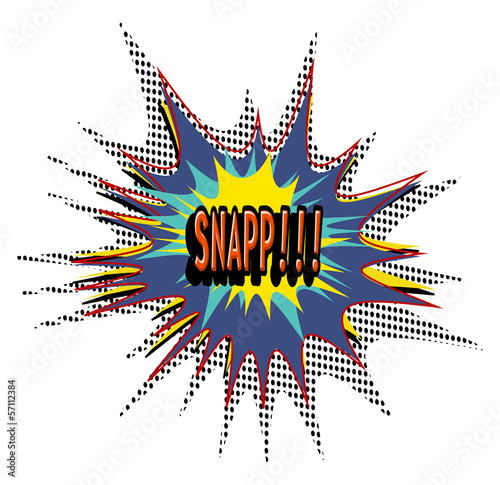 Comic book explosion vector illustration background