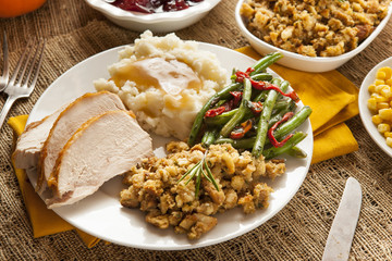 Homemade Turkey Thanksgiving Dinner