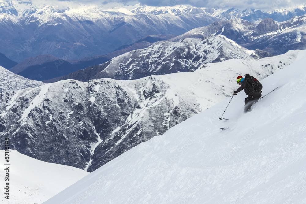 Freeride in Chile