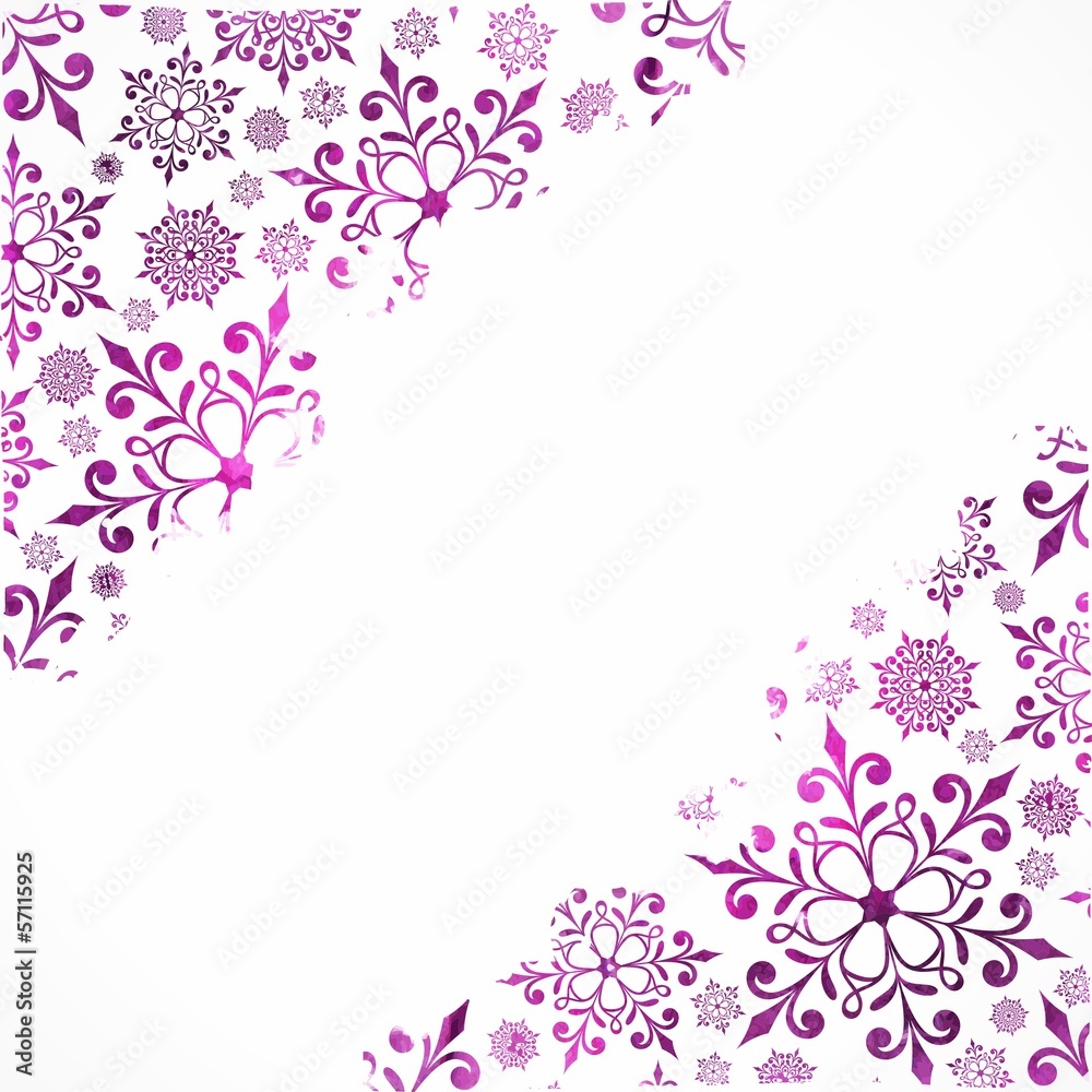 Christmas background with snowflakes. New Year card. Christmas background with snowflakes. New Year card.