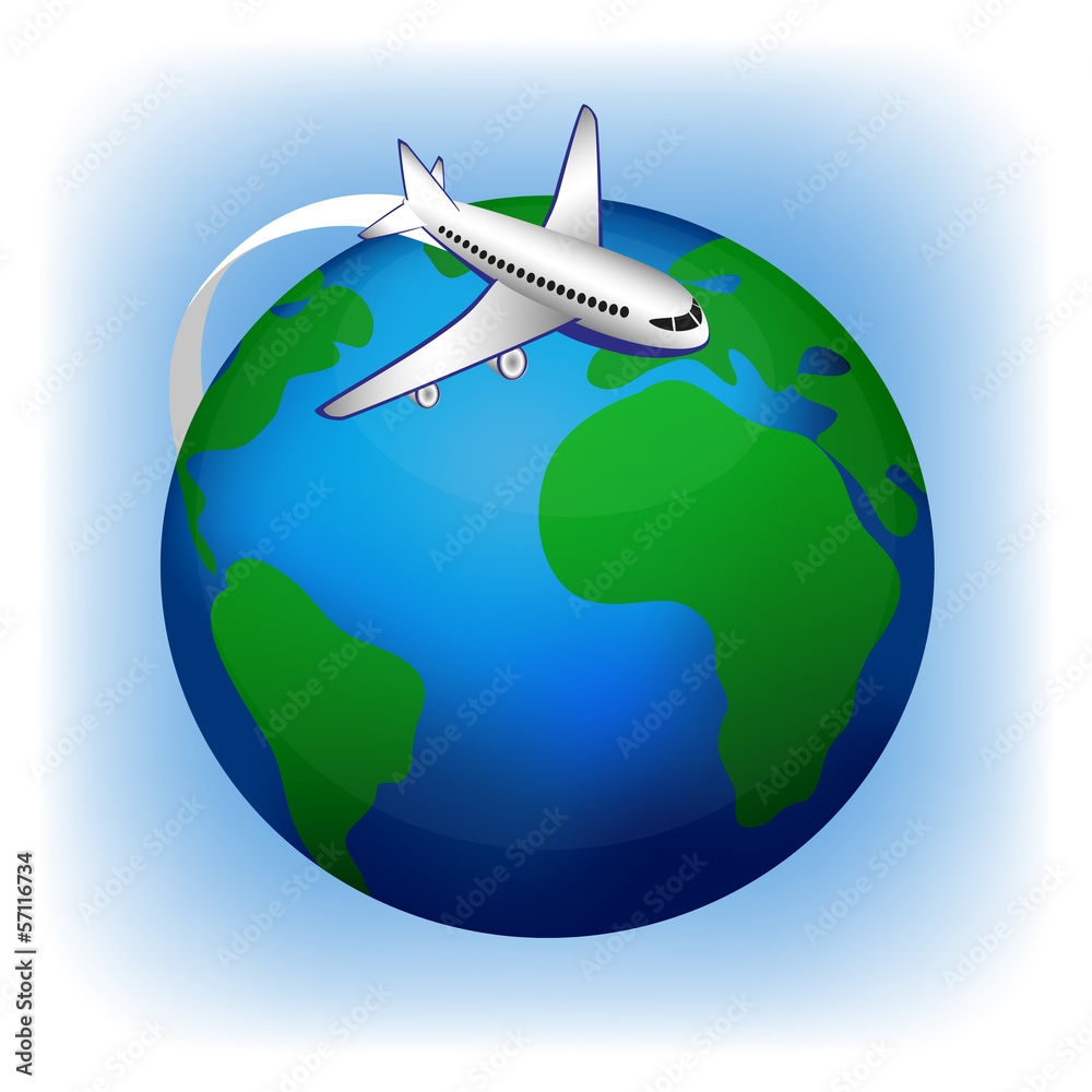 Airplane Travel, vector icon Airplane Travel, vector icon