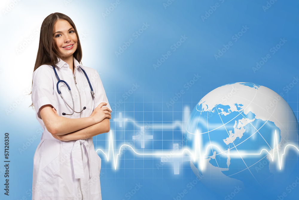young female doctor young female doctor
