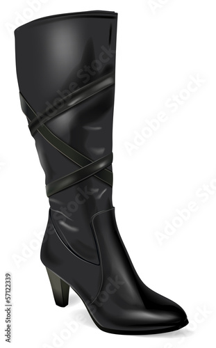 black boots