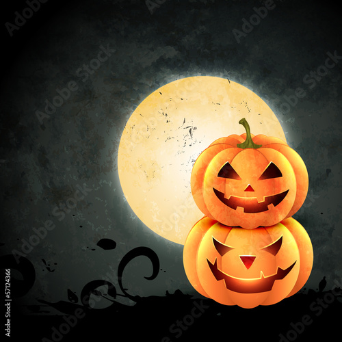 creepy halloween design