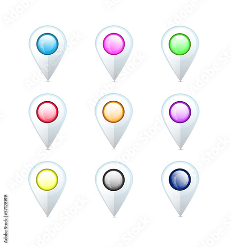 Free Download Map Label Icon Set - GFXLoad