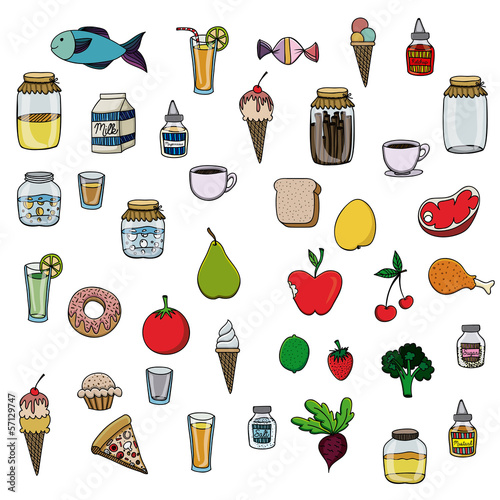 food drawing