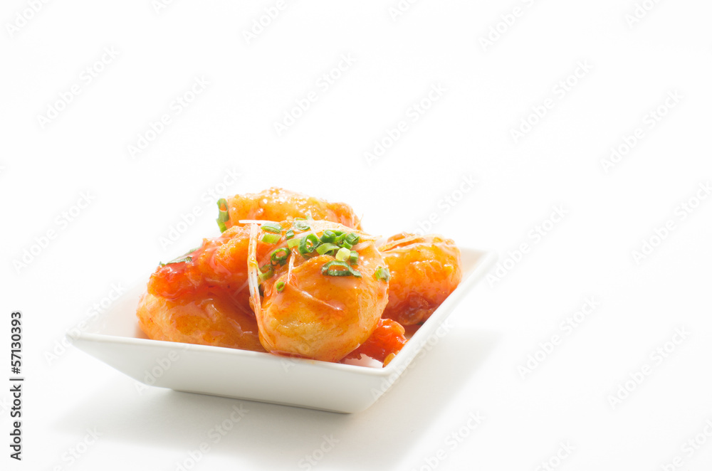 エビのチリソース