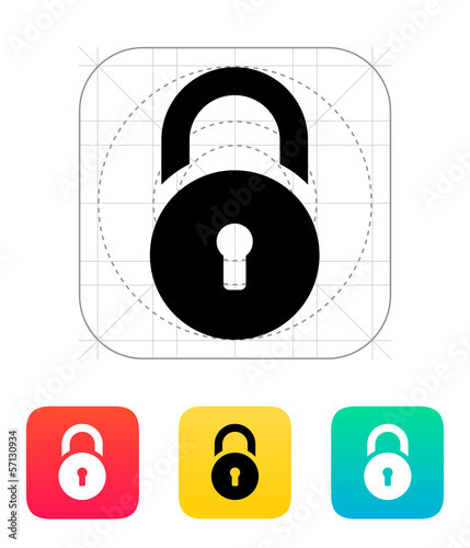 Padlock icon.