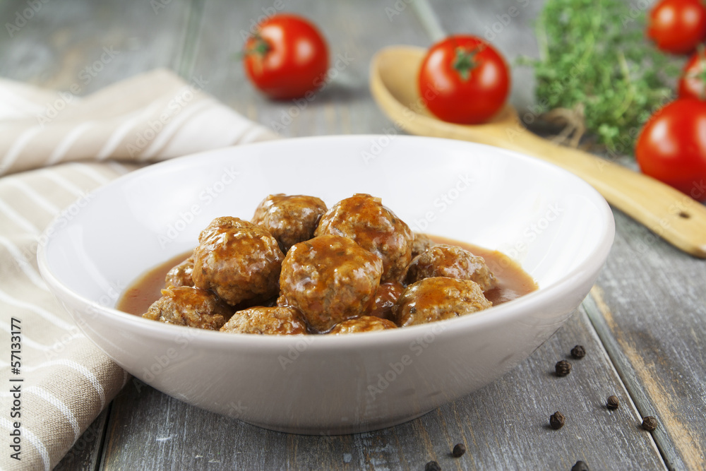Meatballs in tomato sauce Meatballs in tomato sauce