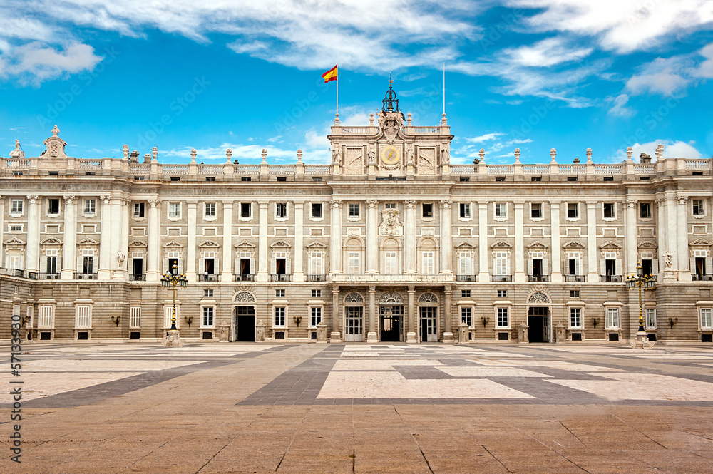 Fototapeta premium Royal Palace of Madrid