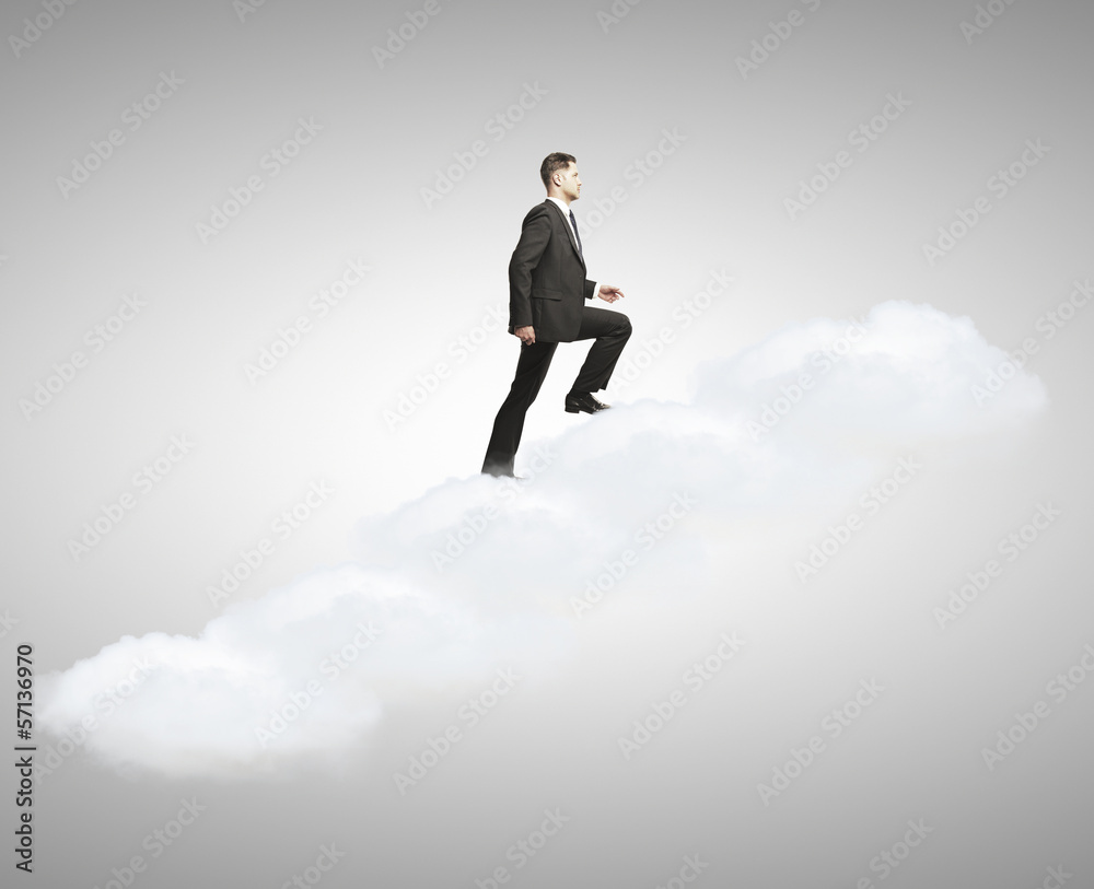 stairs out of clouds stairs out of clouds