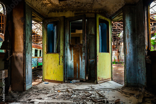 Industrial carriage interior