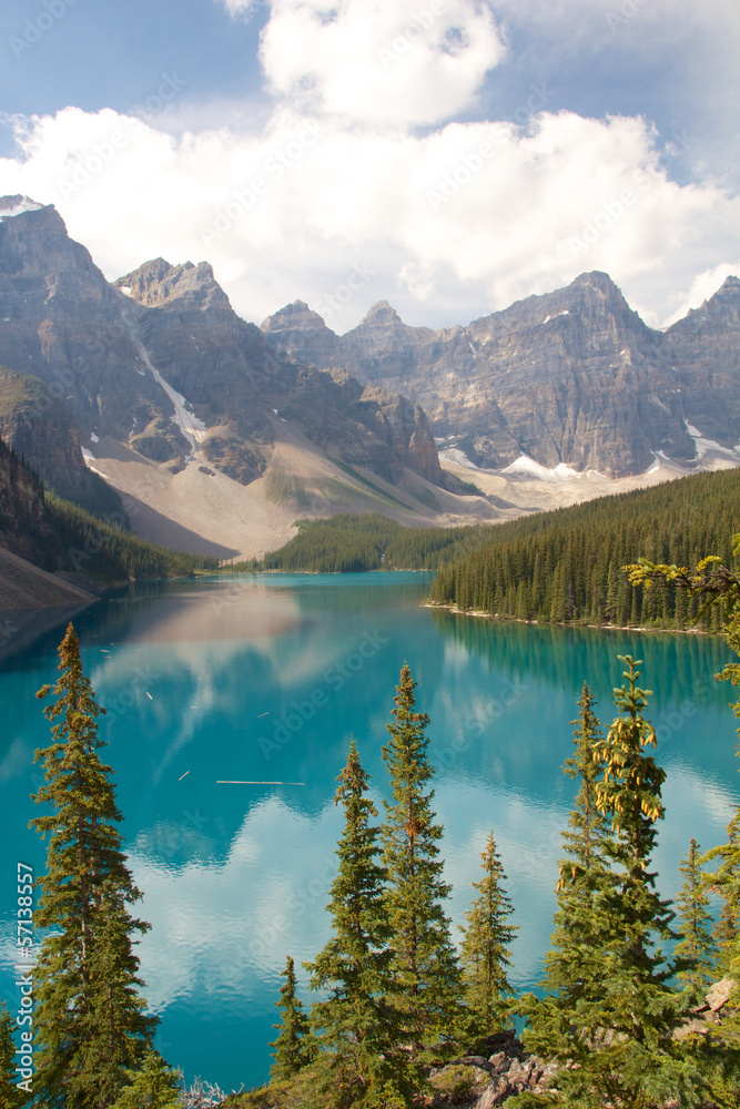 Moraine Lake from above