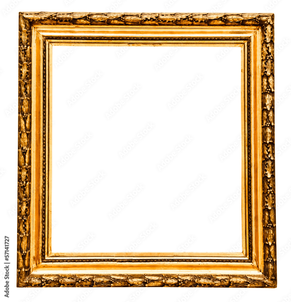 Fototapeta premium vintage gold frame