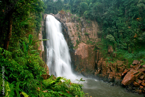 haew narok waterfall at khao yai national park Thailand