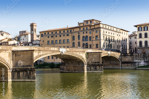 Arno river and bridges in Florence, Italy © pavel068