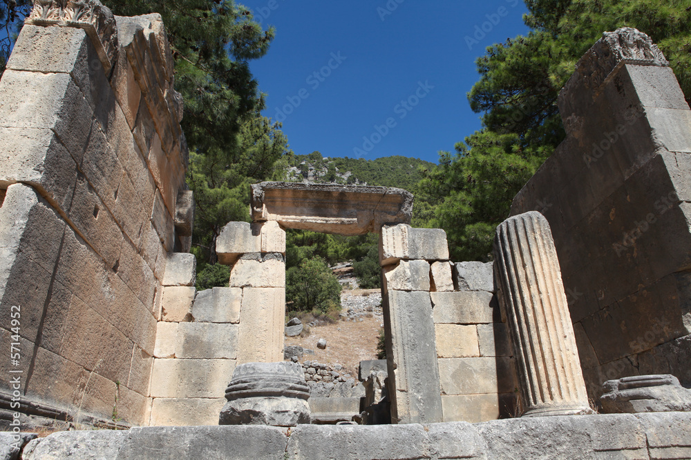 Arycanda Ancient City in Antalya, Turkey.