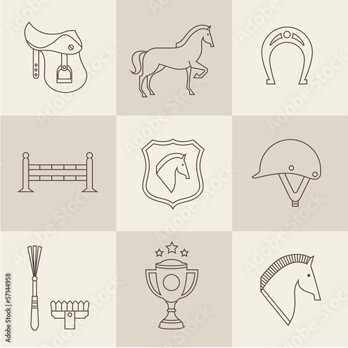 Horse icons